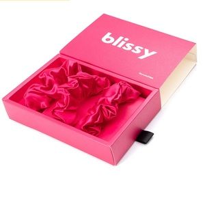 Blissy Hibiscus Scrunchies (Barbie pink)